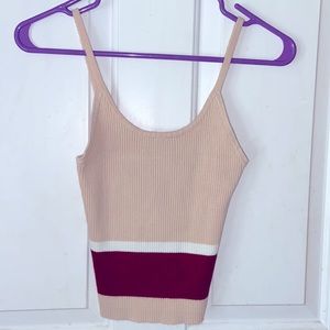 Knit tank